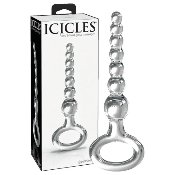 Icicles No. 67 - Glass Sphere Dildo (Clear)