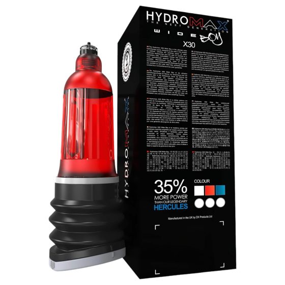 / Bathmate Hydromax 7 Wide - Hydropump (red)