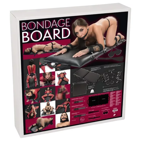 You2Toys - Bondage Board - Portable Restraint Kit (13-piece Set)