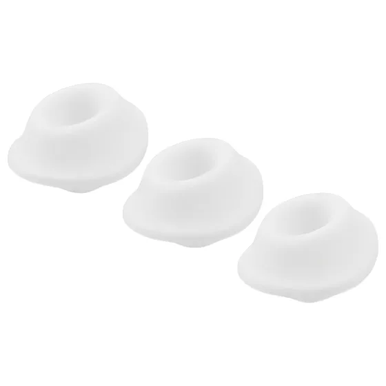 Womanizer Premium S - Replacement Suction Rings Set - White (3 pcs)