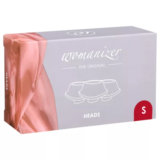 Womanizer Premium S - Replacement Suction Heads Set - Red (3 pcs)