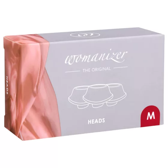 Womanizer Premium M Replacement Suction Set - Red (3 pieces)