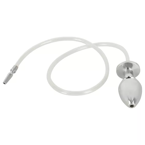 Hollow Anal Plug with Urethral Expander""