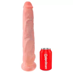 King Cock 14-inch Large Dildo - Natural 
