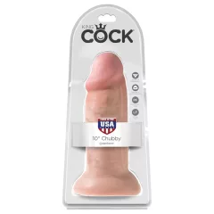 King Cock 10 Dildo (25cm) - Natural"