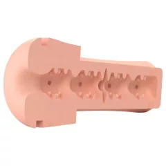 mystim Opus E Donut - Electric Masturbator (Natural-Black)