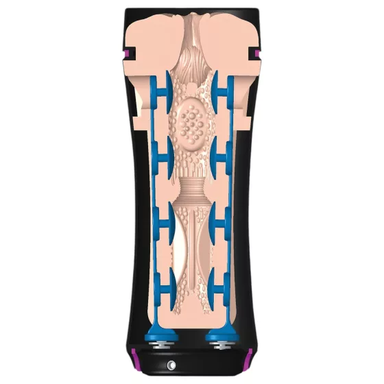 Mystim Opus E Vagina - Electro Stimulation Toy (Natural-Black)