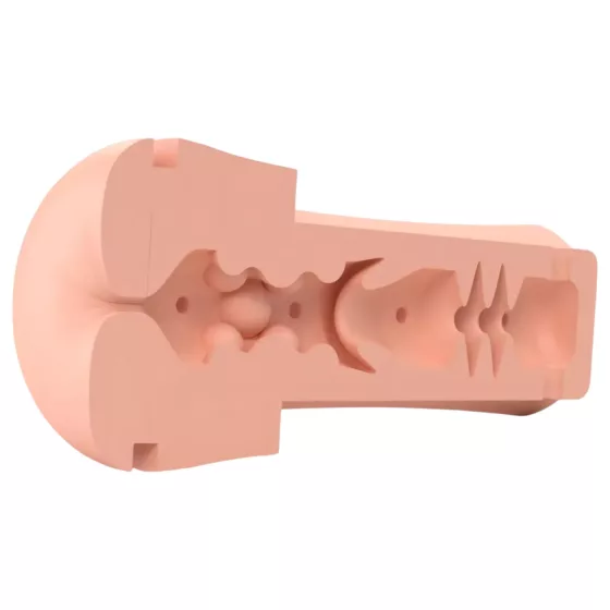 Mystim Opus E Anus - Electro Stimulation Masturbator (Natural-Black)