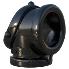 Fantasy Rock Hard - Penis Ring & Scrotum Stretcher (Black)