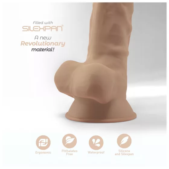 Silexd 7 - Suction Cup Dildo - 6.9 (Natural)"
