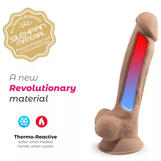 Silexd 7 - Suction Cup Dildo - 6.9 (Natural)"
