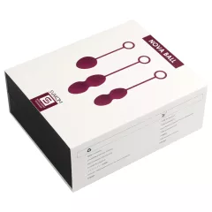 Svakom Nova - 3-Piece Kegel Ball Set (Purple)