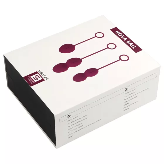 Svakom Nova - 3-Piece Kegel Ball Set (Purple)