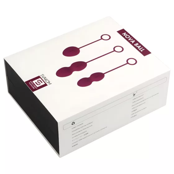 Svakom Nova - 3-Piece Kegel Ball Set (Purple)