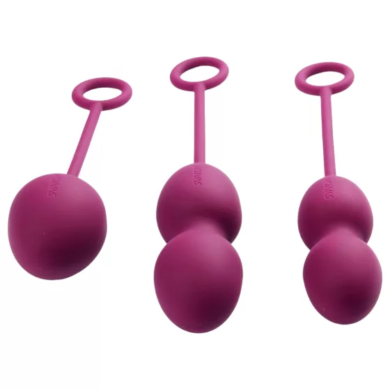 Svakom Nova - 3-Piece Kegel Ball Set (Purple)