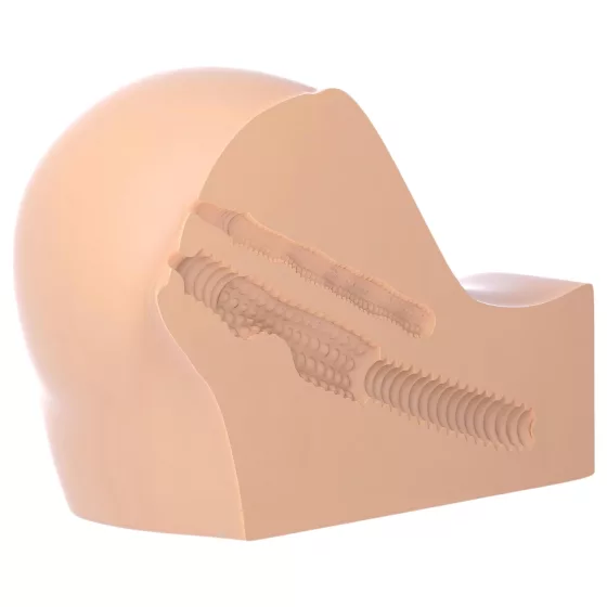 Realistic Travel-Sized Pleasure Toy (Natural)""