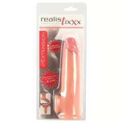   Realistixxx - Natural 19cm Extension Sleeve with Erection Ring
