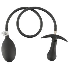 You2Toys - Black Inflatable Beaded Anal Plug