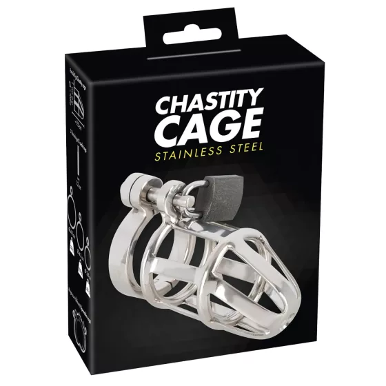 You2Toys - Chastity Cage: Secure Metal Lockable Cage