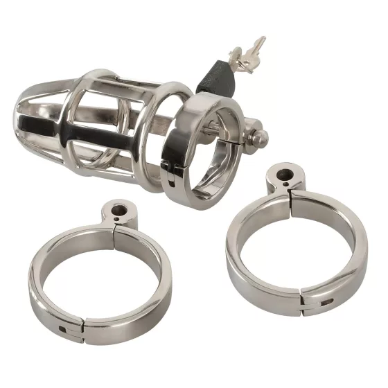 You2Toys - Chastity Cage: Secure Metal Lockable Cage