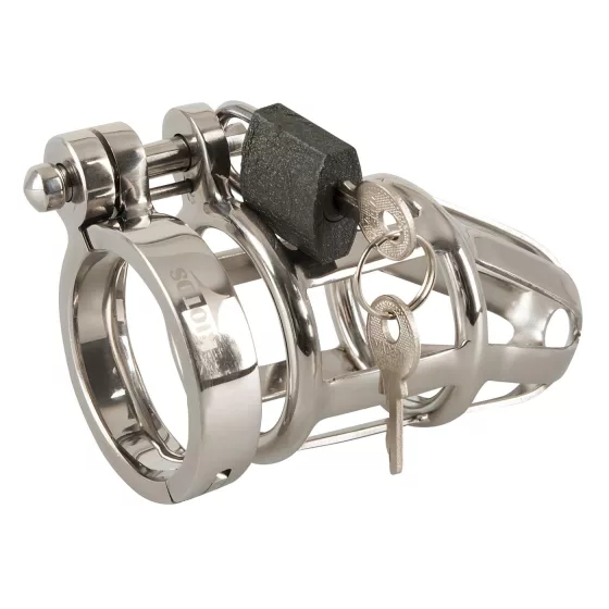 You2Toys - Chastity Cage: Secure Metal Lockable Cage