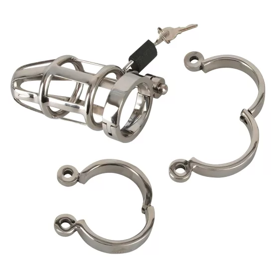 You2Toys - Chastity Cage: Secure Metal Lockable Cage