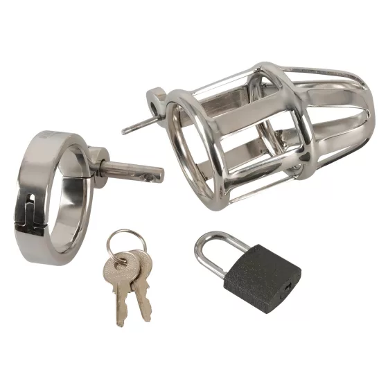 You2Toys - Chastity Cage: Secure Metal Lockable Cage