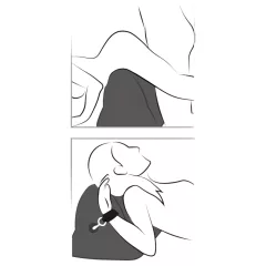 You2Toys Love Cushion - Inflatable Black Romance Pillow Set