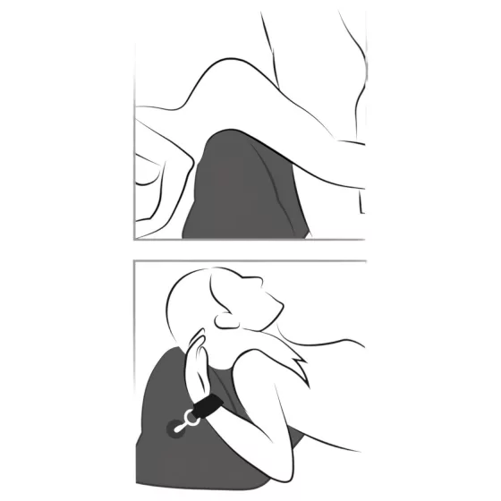 You2Toys Love Cushion - Inflatable Black Romance Pillow Set