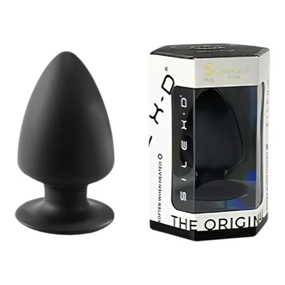 Silexd S - mouldable anal dildo - 9 cm (black)