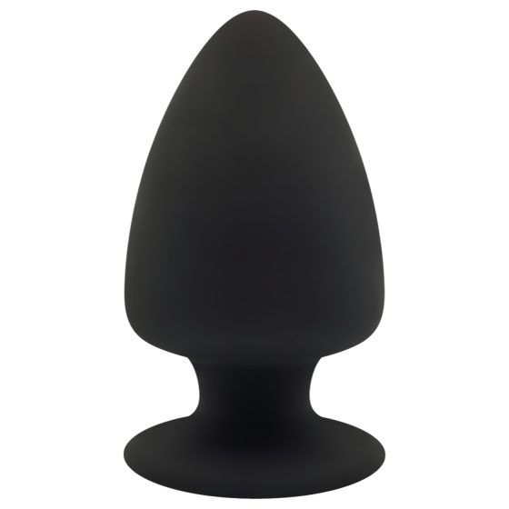 Silexd M - Flexible Anal Plug - 11cm (Black)
