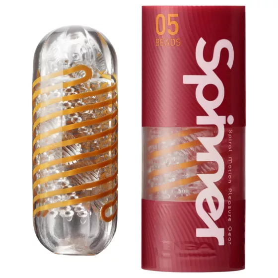 TENGA Spinner Beads - Transparent Male Stroker