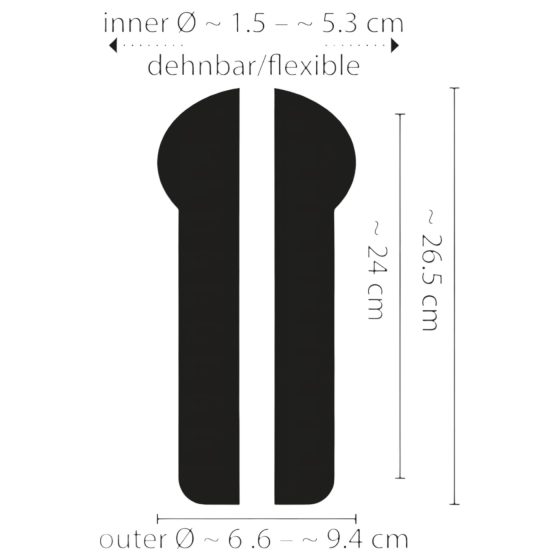 You2Toys Pussy to Go Delicious - Dark Natural Stimulation Sleeve