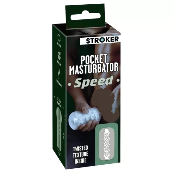 STROKER Speed - transparent butt masturbator