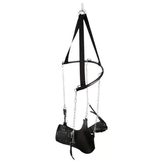 You2Toys Black Love Swing - Intimate Pleasure Harness