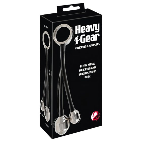 You2Toys Heavy Gear - Weighted Anal Ring (Black)