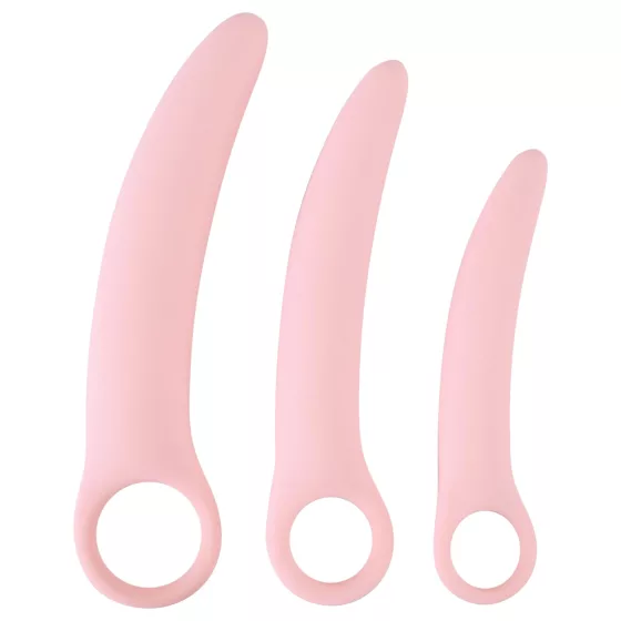 SMILE - Vaginal Trainers Set - Pink (3-Piece)