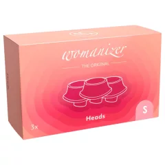   Womanizer Premium Eco - Replacement Suction Heads Set - Pink (3 pcs)