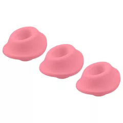  Womanizer Premium Eco - Replacement Suction Heads Set - Pink (3 pcs)