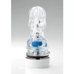 TENGA Aero - Super Suction Masturbator (White-Blue)