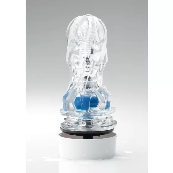 TENGA Aero - Super Suction Masturbator (White-Blue)