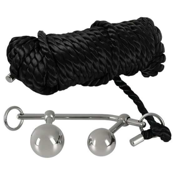 You2Toys Bondage Anal Plug (149g) + 10m BDSM Rope Set