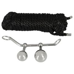 You2Toys Bondage Anal Plug (149g) + 10m BDSM Rope Set