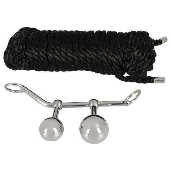 You2Toys Bondage Anal Plug (149g) + 10m BDSM Rope Set
