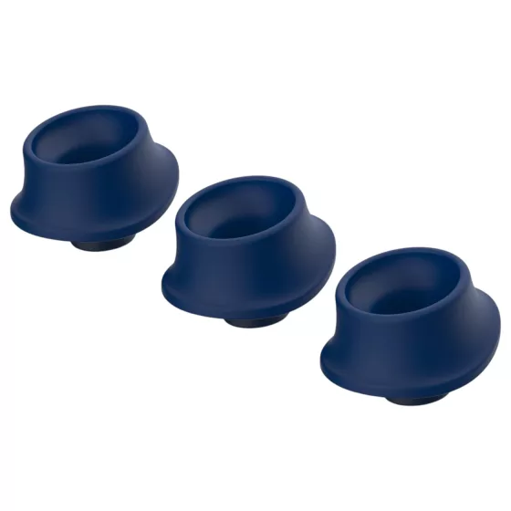 Womanizer L Replacement Suction Caps Set - Blue (3 pcs) - Large
