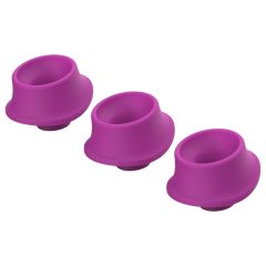   Womanizer L - Replacement Suction Heads Set - Purple (3 pcs) - Large