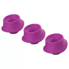   Womanizer L - Replacement Suction Cups Set - Purple (3 pcs) - Large
