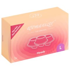   Womanizer L - Replacement Suction Heads Set - Purple (3 pcs) - Large