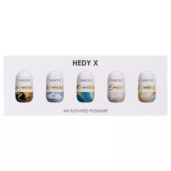 Svakom Hedy X Mixed - Set of 5 Pleasure Eggs