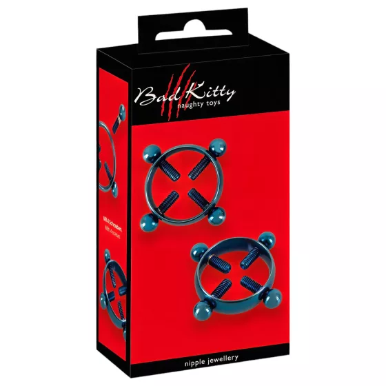 Bad Kitty - Twisted Nipple Jewelry (Circle) - Blue